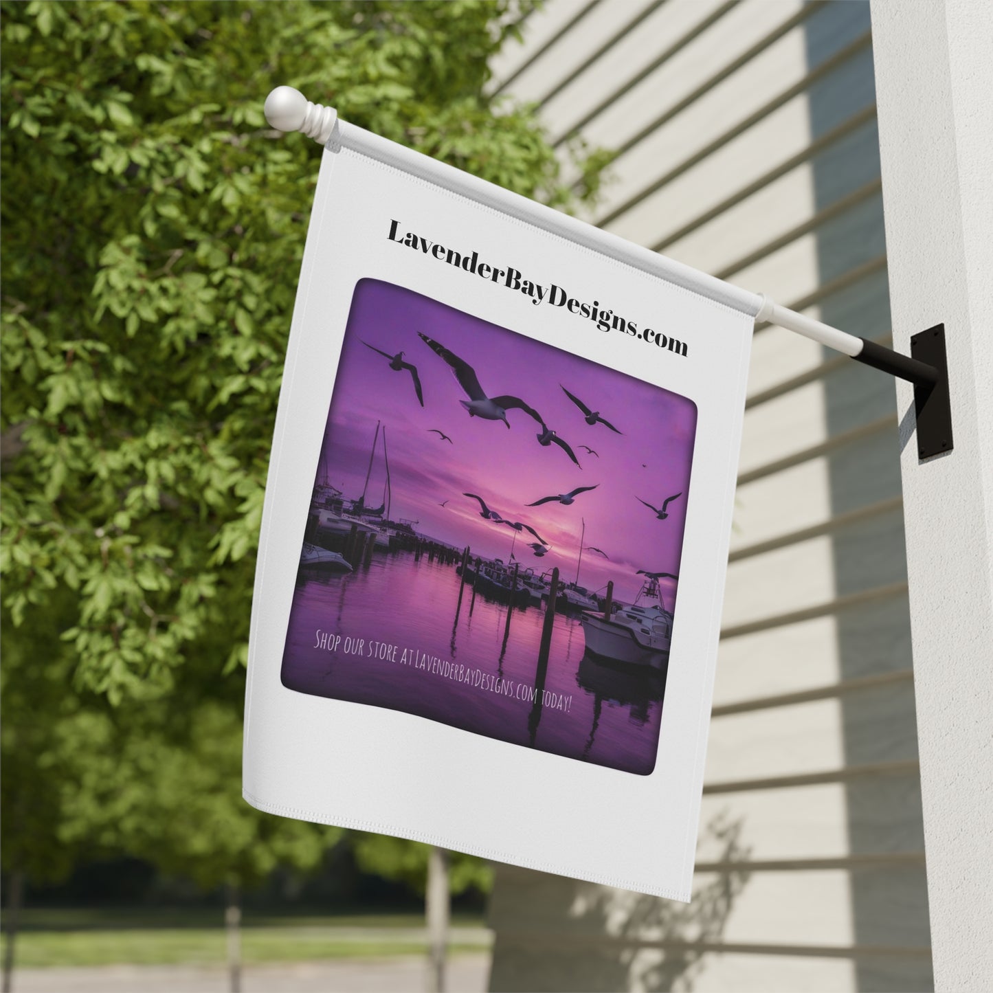 LavenderBay Storefront Garden & House Banner