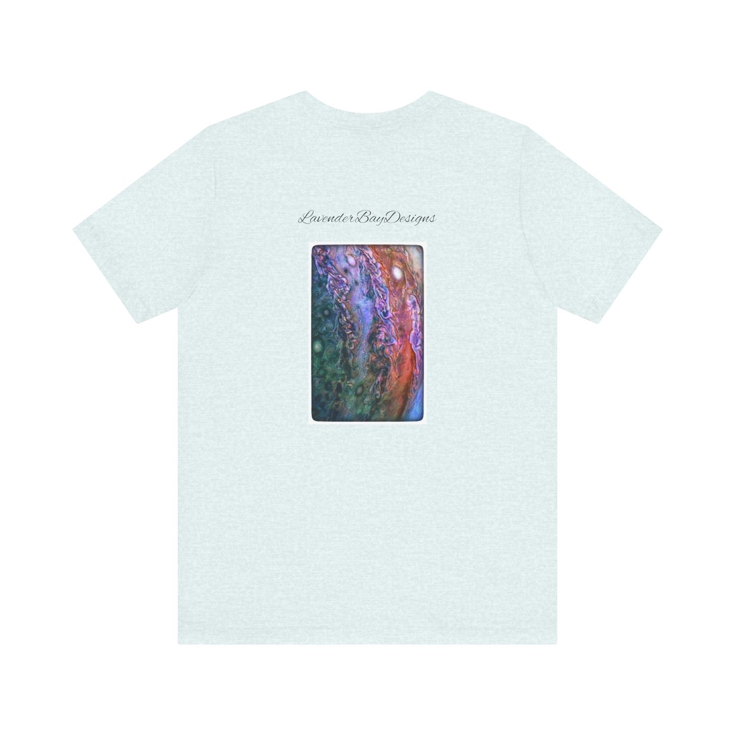 Marbled Pastel Unisex Jersey Short Sleeve Tee