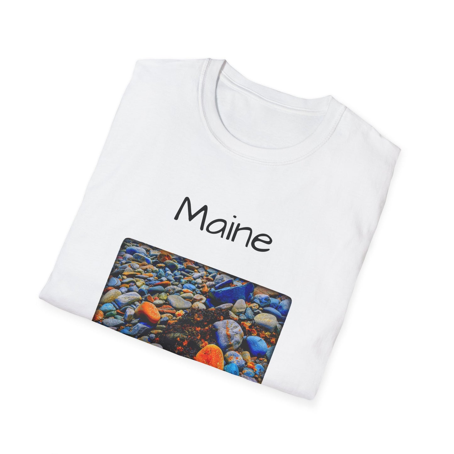 Maine Coastal Earth Unisex Softstyle T-Shirt now 30% off at checkout!