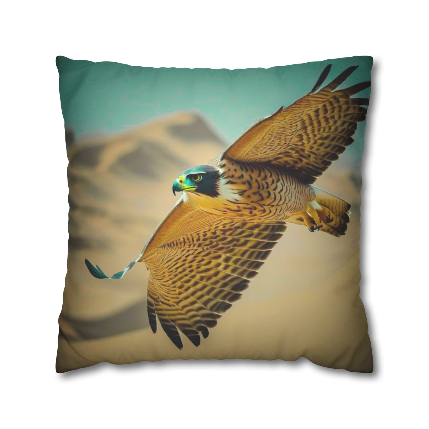 Falcon Faux Suede Square Pillowcase