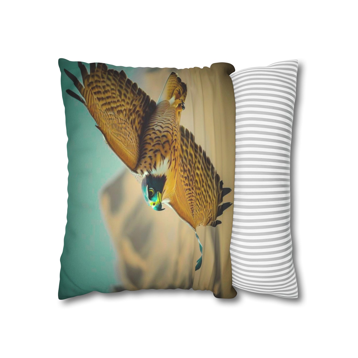 Falcon Faux Suede Square Pillowcase