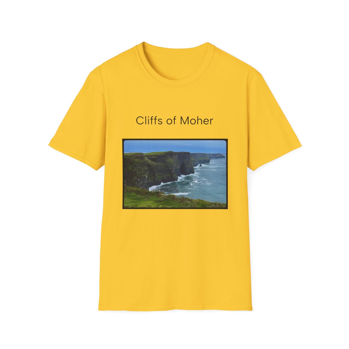 Ireland cliffs of Moher Unisex Softstyle T-Shirt