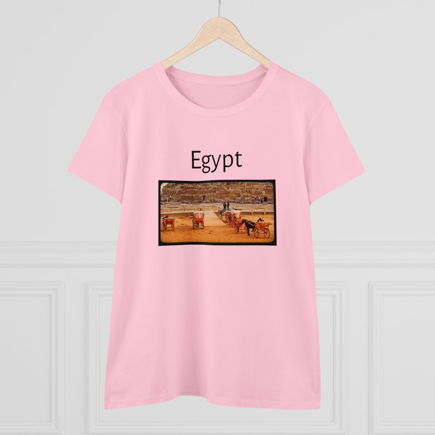 Egypt Women's Midweight Cotton Tee