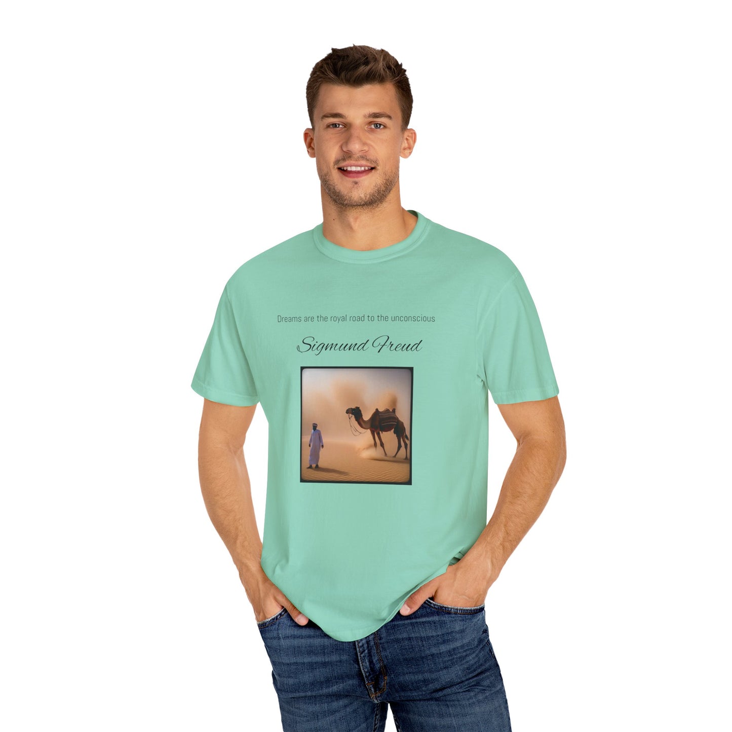 Freud quotes Unisex Garment-Dyed T-shirt