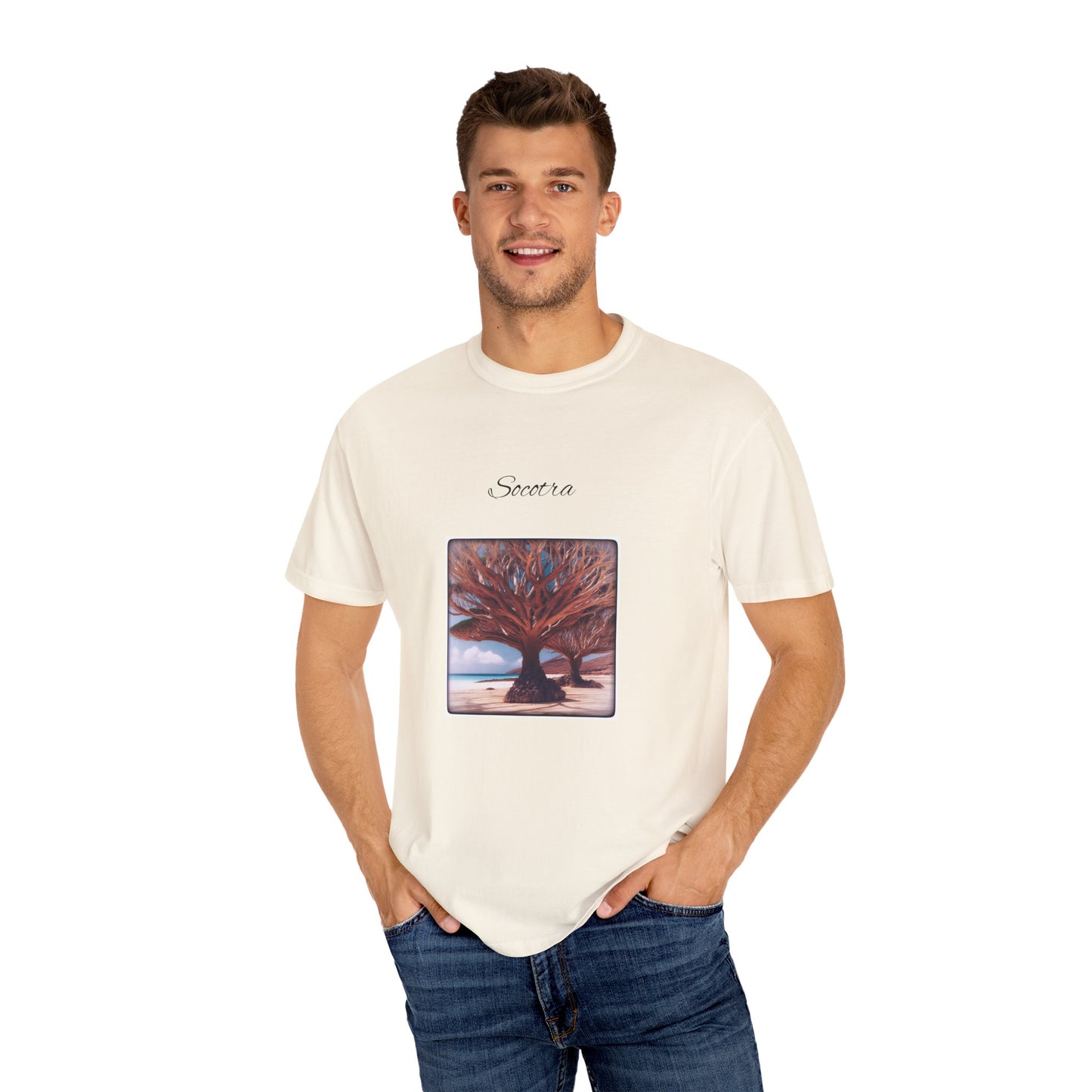 Socotra Unisex Garment-Dyed T-shirt