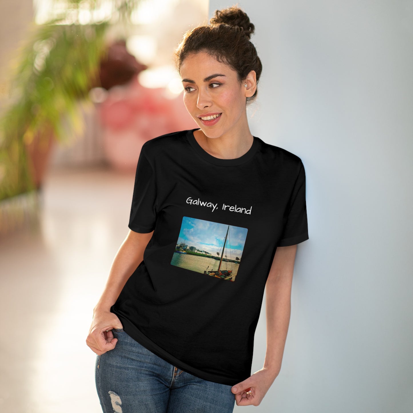 Galway, Ireland Travel Organic Creator T-shirt - Unisex