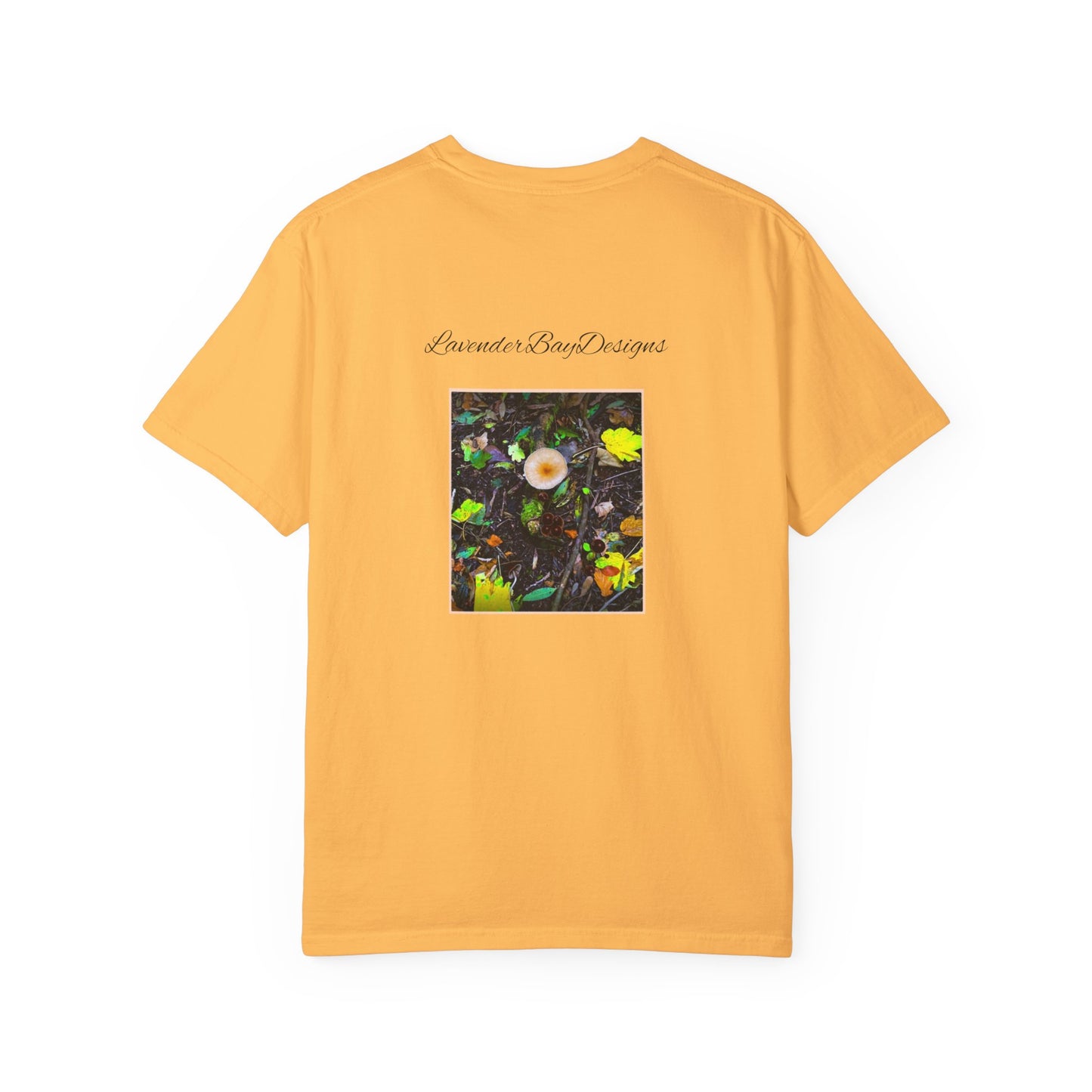 Floral Garden Unisex Garment-Dyed T-shirt