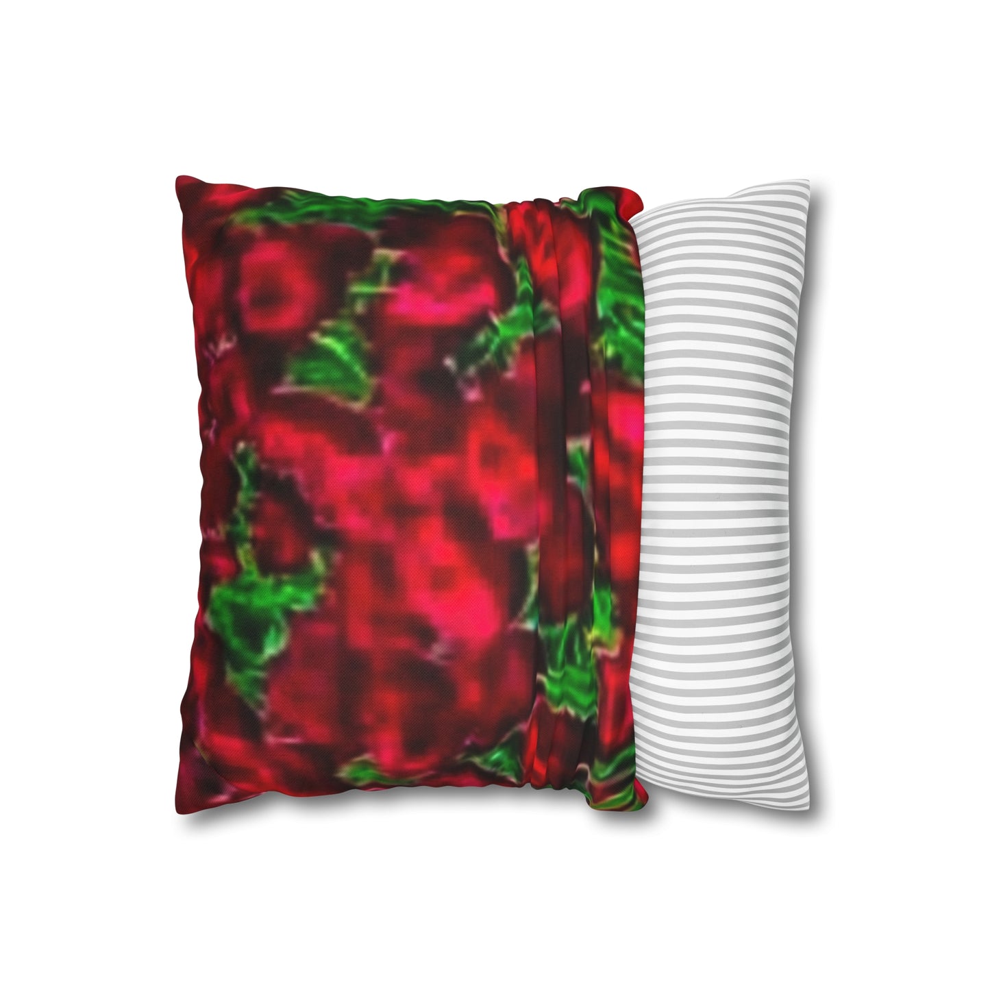 Spun Polyester Square Pillowcase