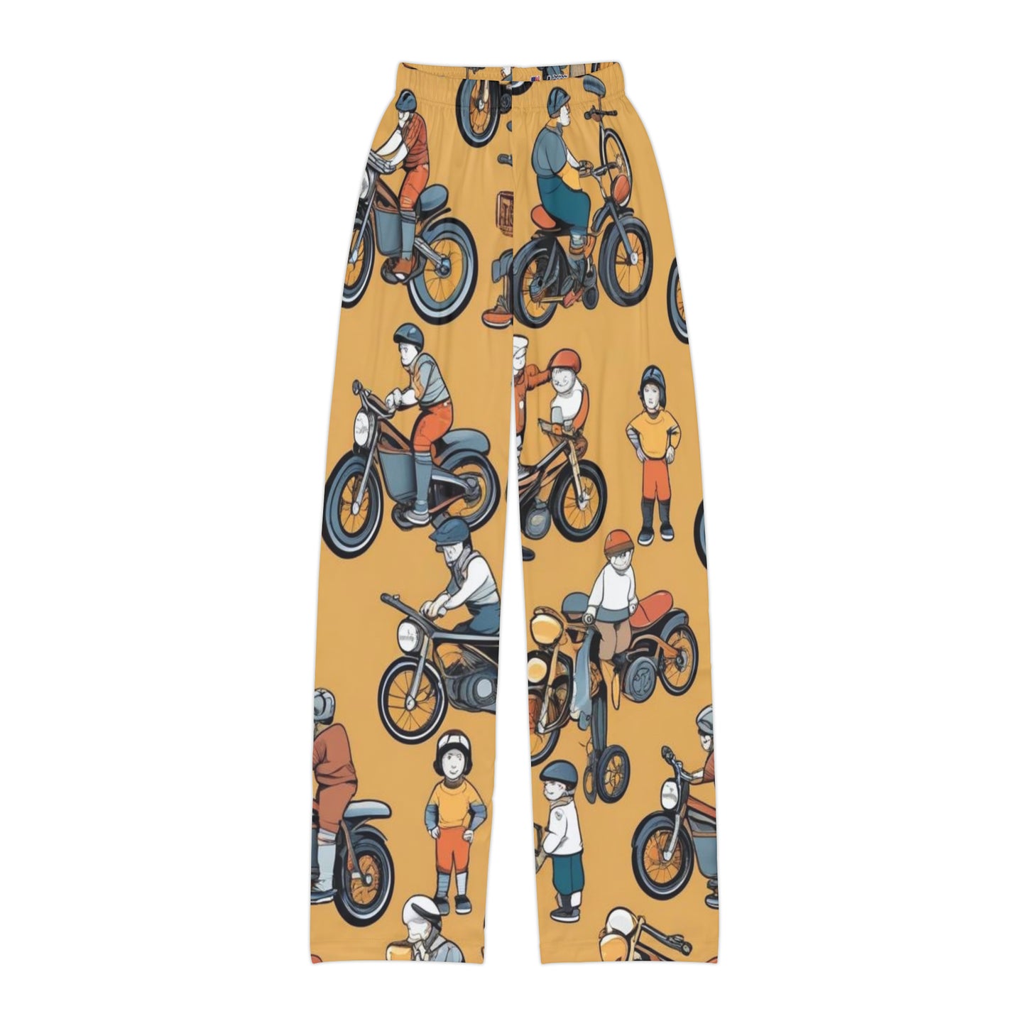 Bikes Kids Pajama Pants (AOP)