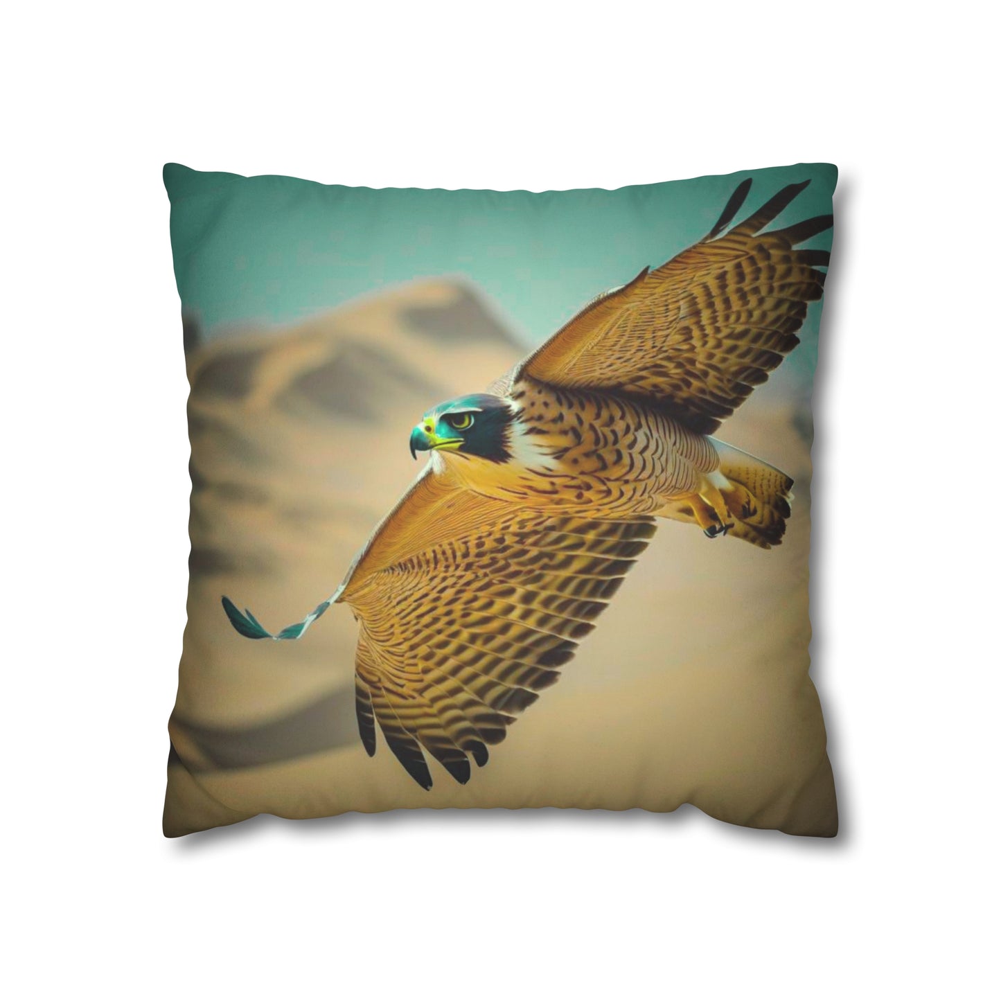 Falcon Faux Suede Square Pillowcase