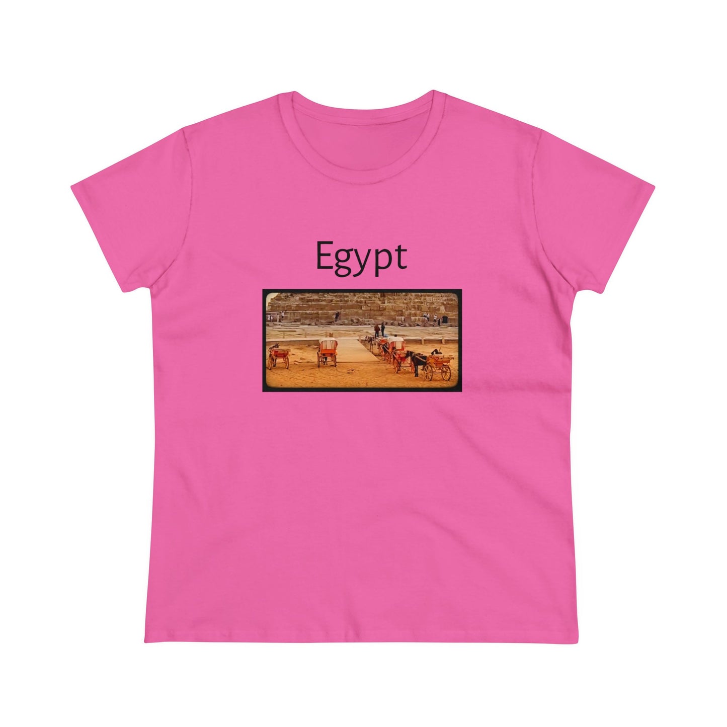 Egypt Women's Midweight Cotton Tee