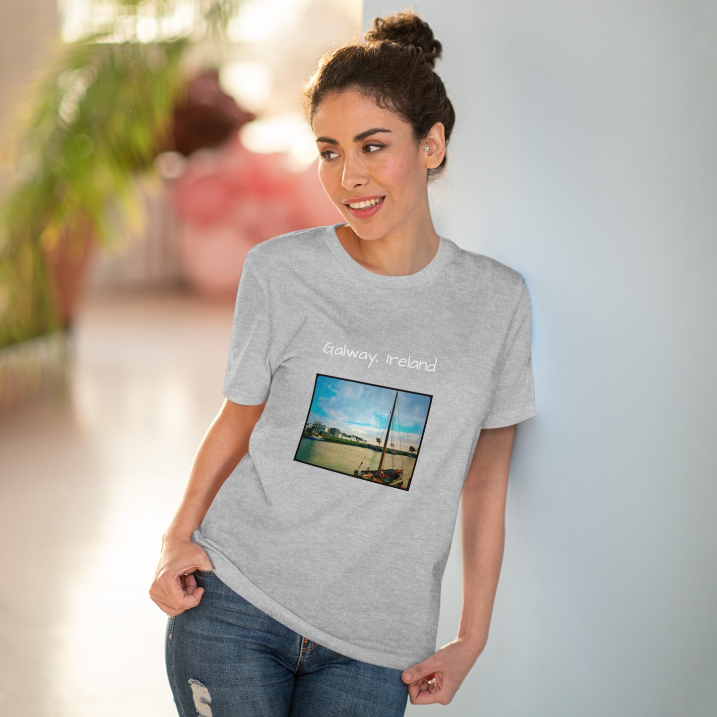 Galway, Ireland Travel Organic Creator T-shirt - Unisex