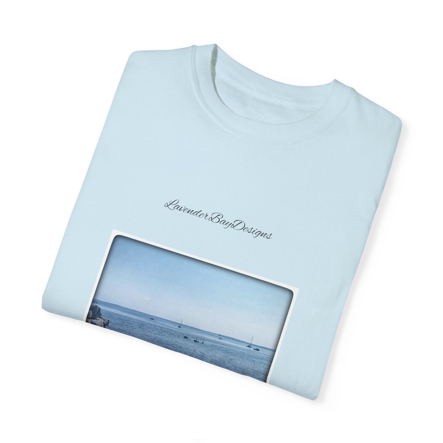 Baby blue Bay  Garment-Dyed T-shirt