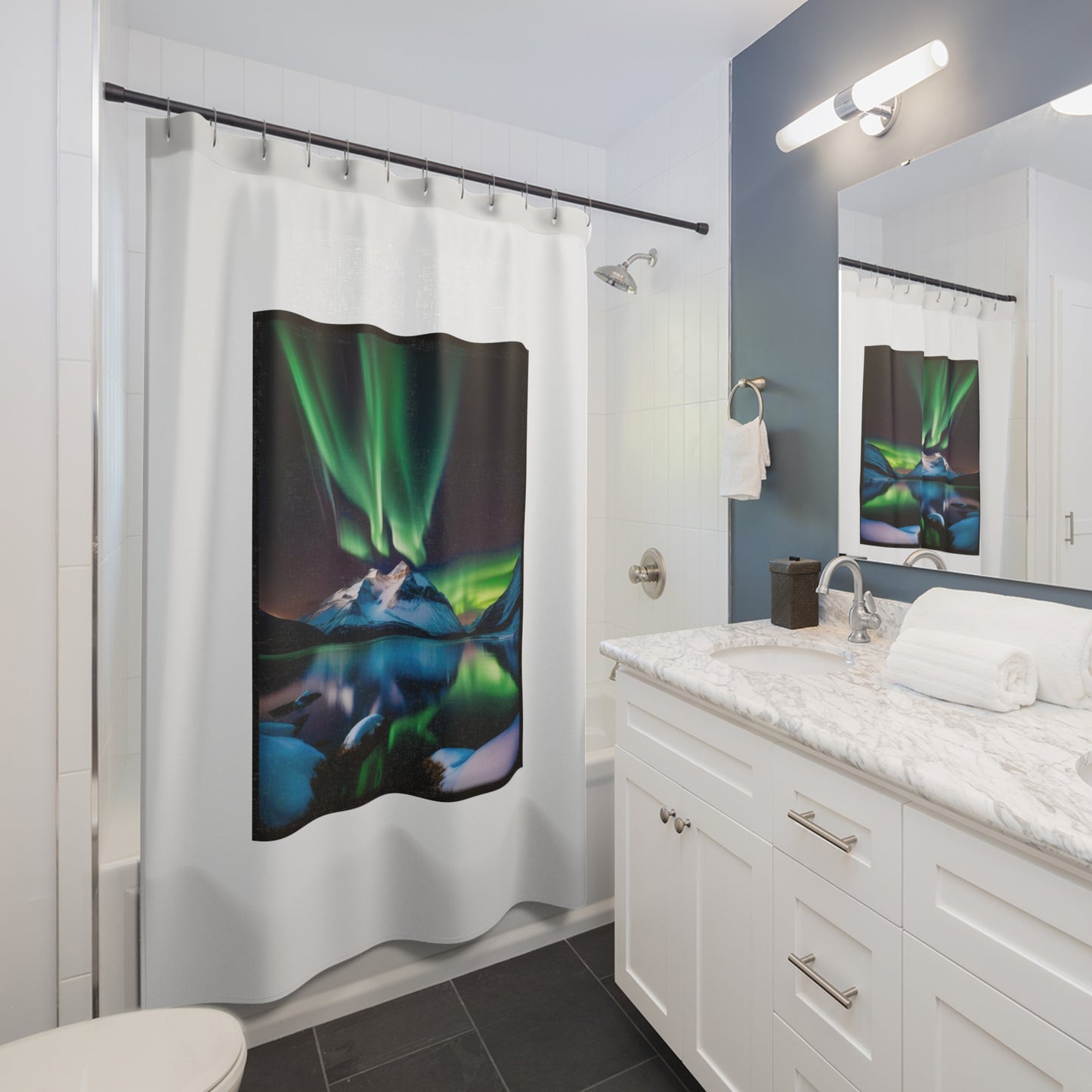 Auroras Shower Curtains