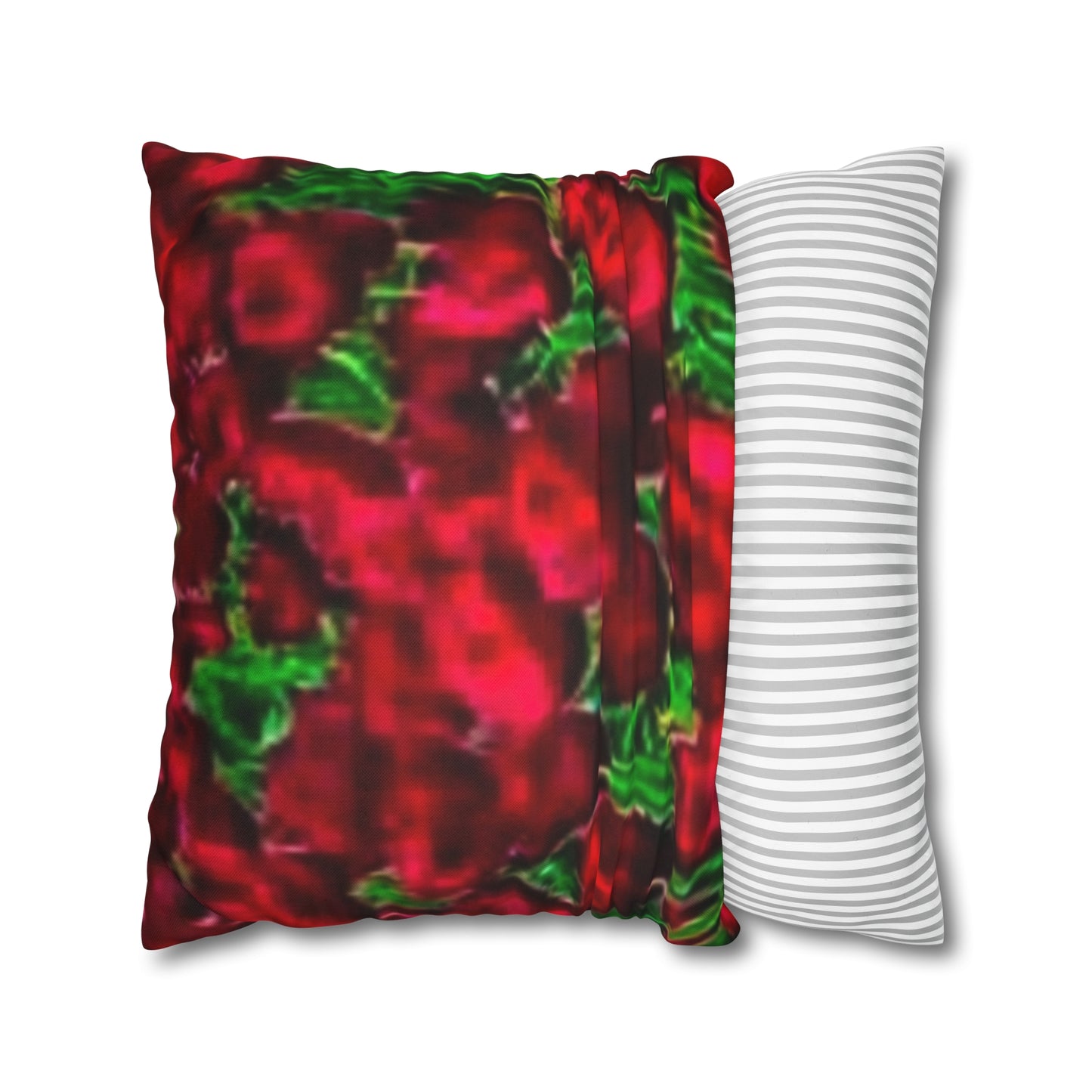 Spun Polyester Square Pillowcase