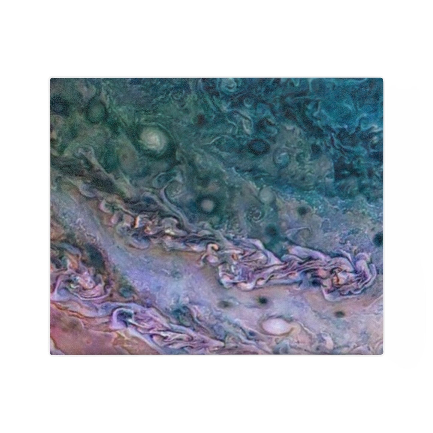 Marbled Pastel Velveteen Microfiber Blanket