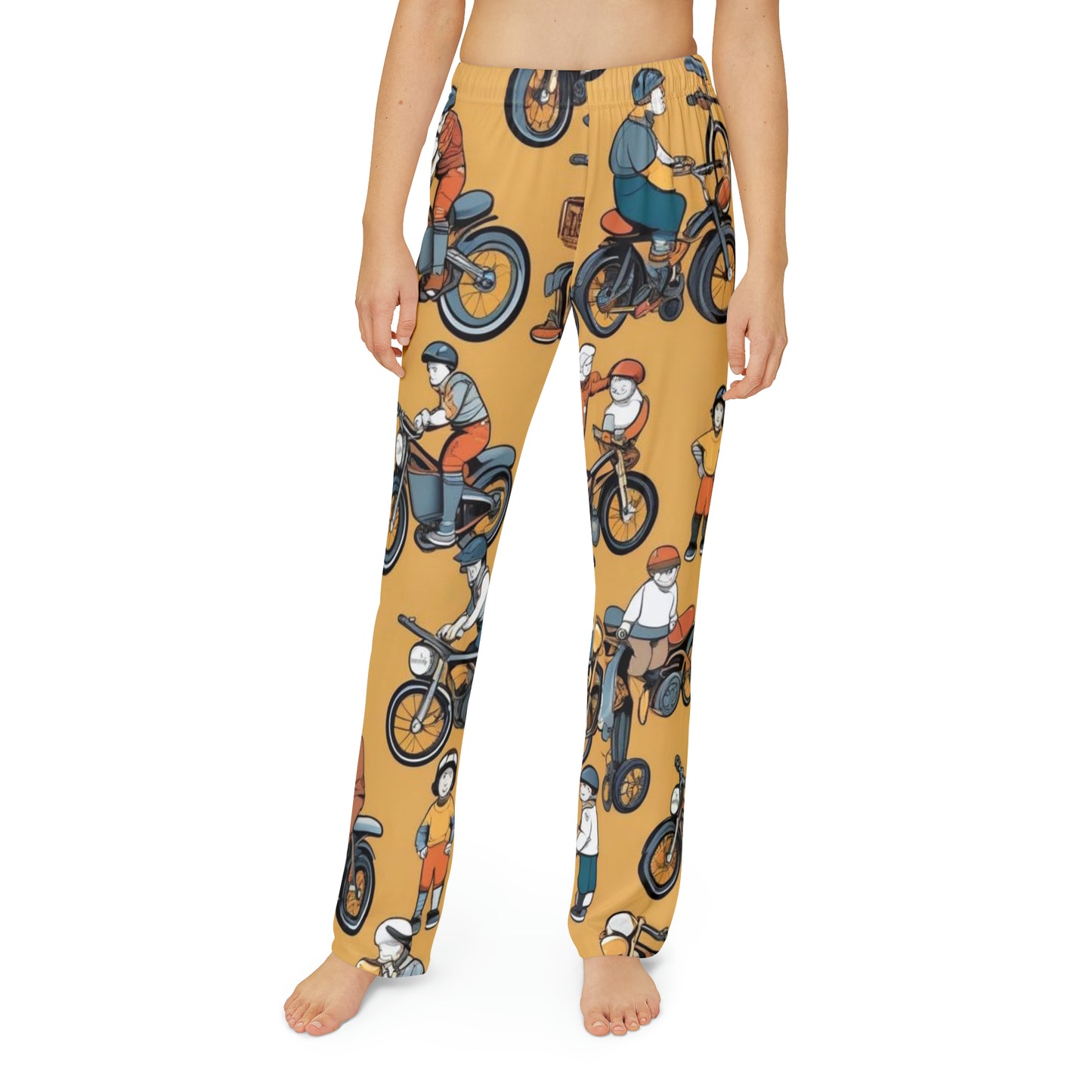 Bikes Kids Pajama Pants (AOP)