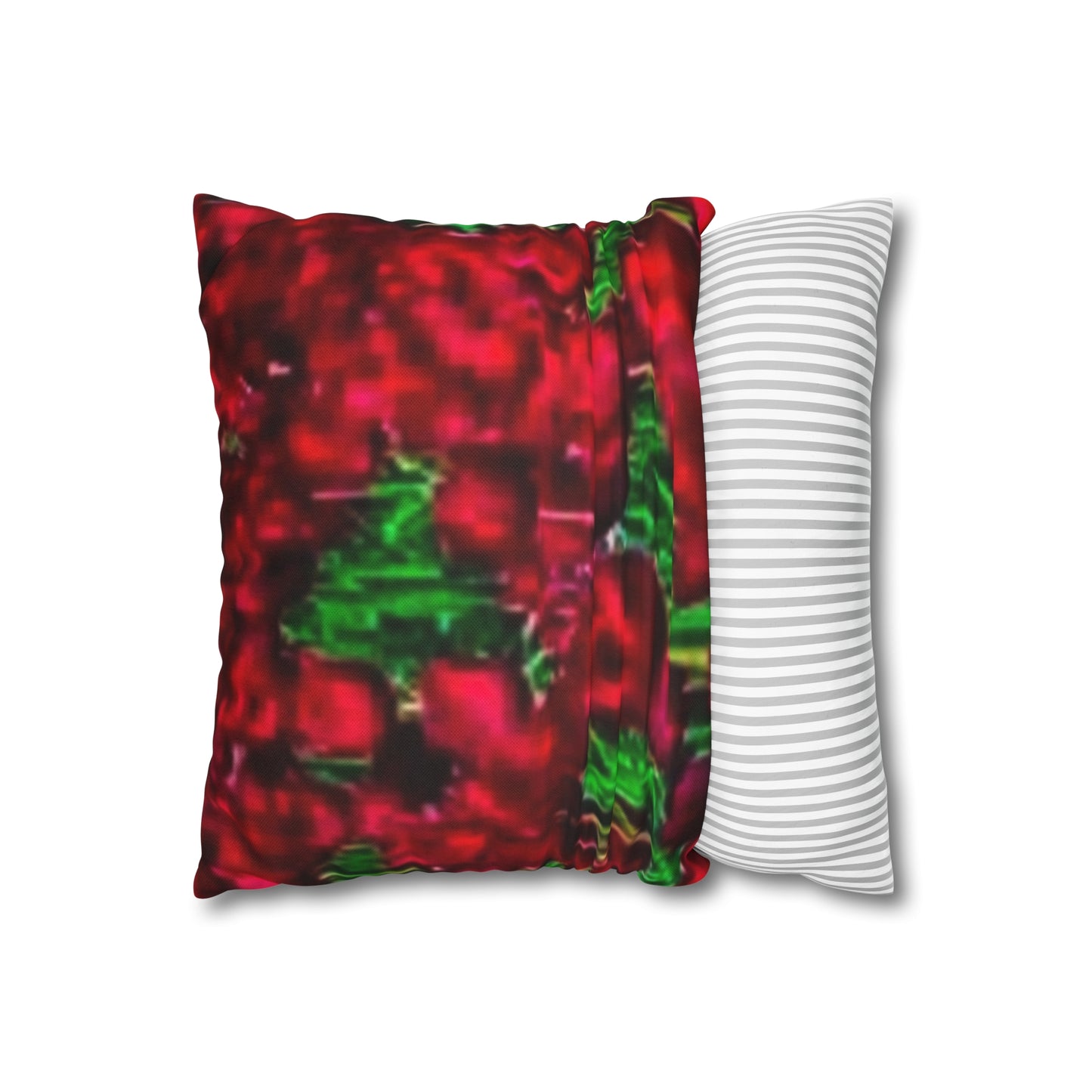 Spun Polyester Square Pillowcase