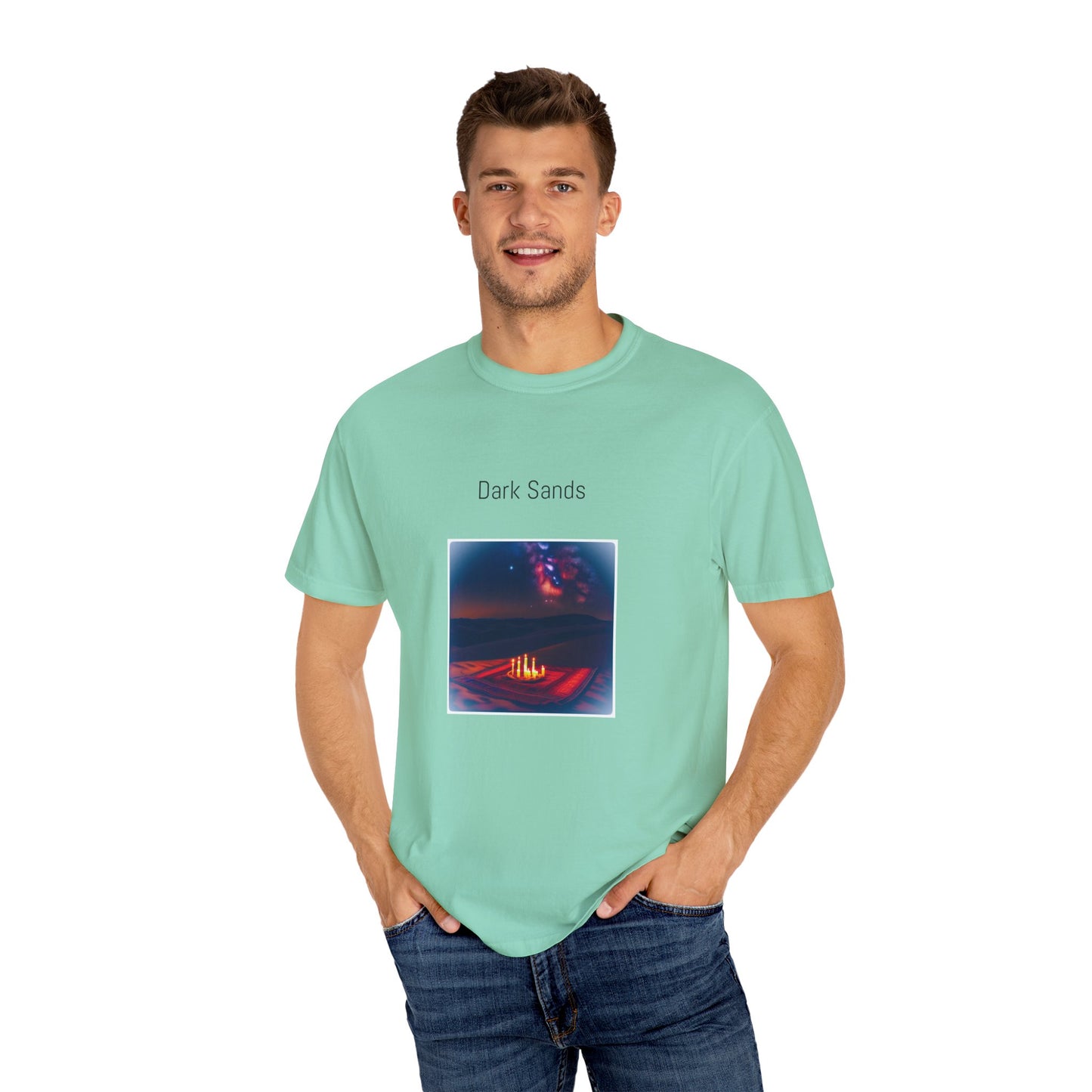 Dark Sands  Unisex Garment-Dyed T-shirt