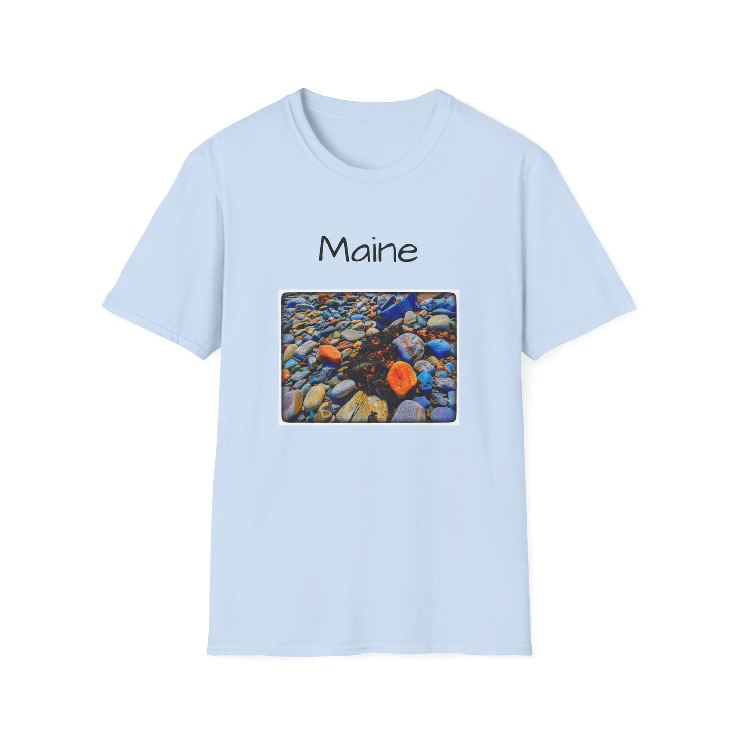 Maine Coastal Earth Unisex Softstyle T-Shirt now 30% off at checkout!