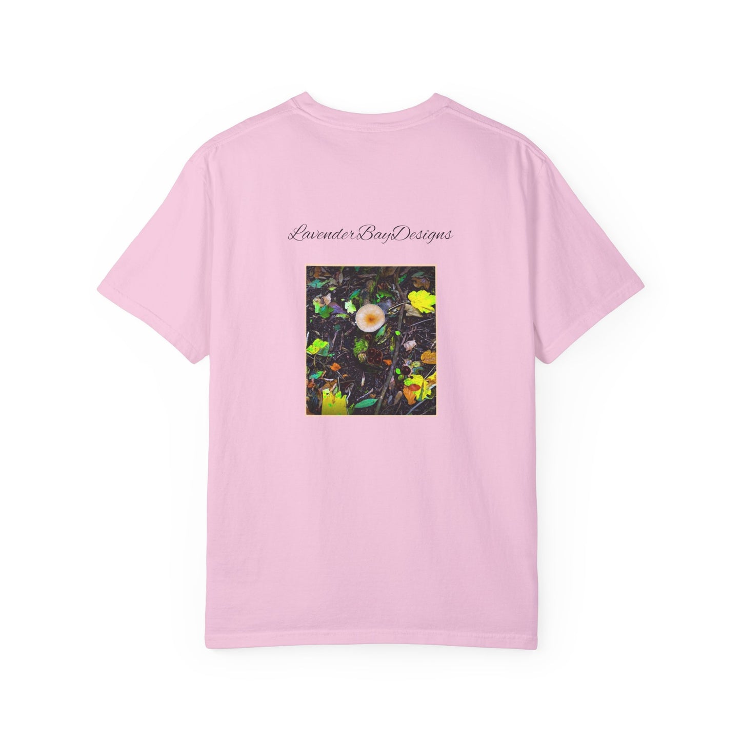 Floral Garden Unisex Garment-Dyed T-shirt