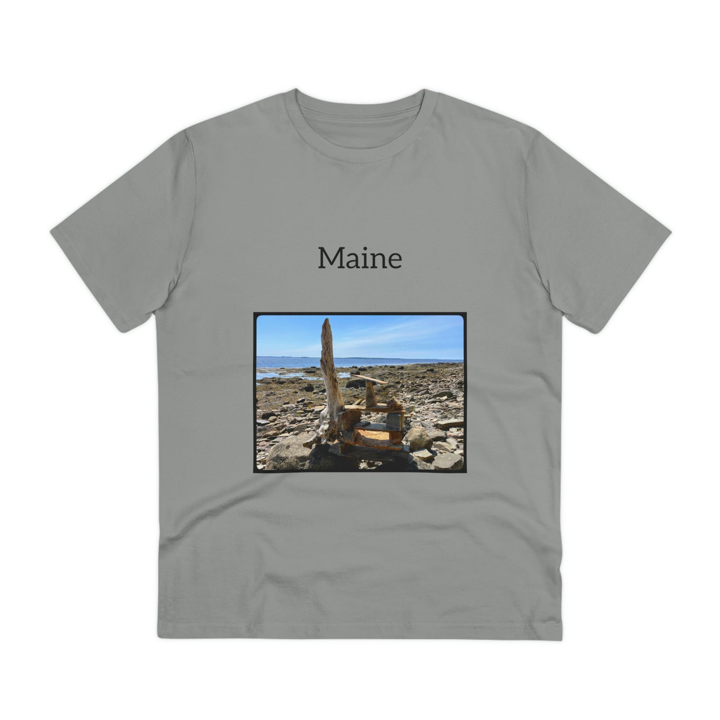 Maine Coastal Travel Organic Creator T-shirt - Unisex