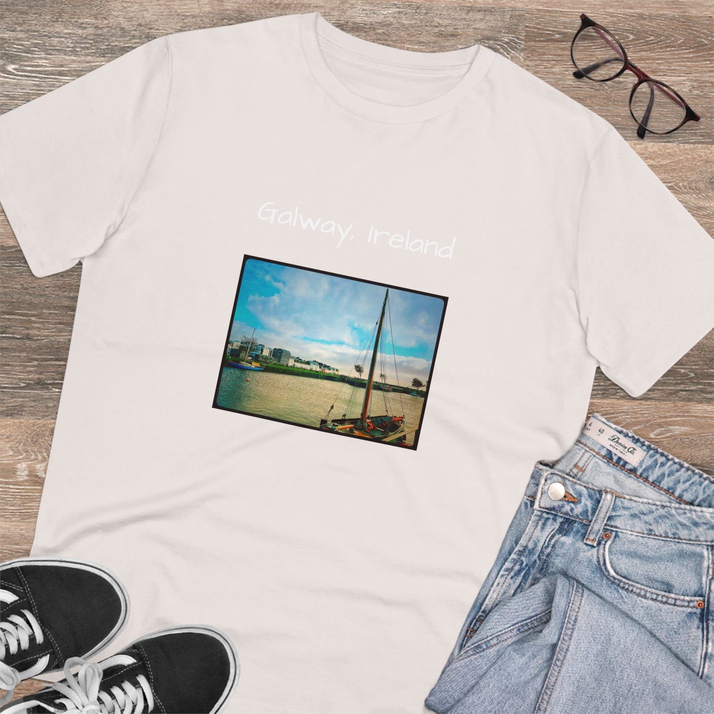 Galway, Ireland Travel Organic Creator T-shirt - Unisex