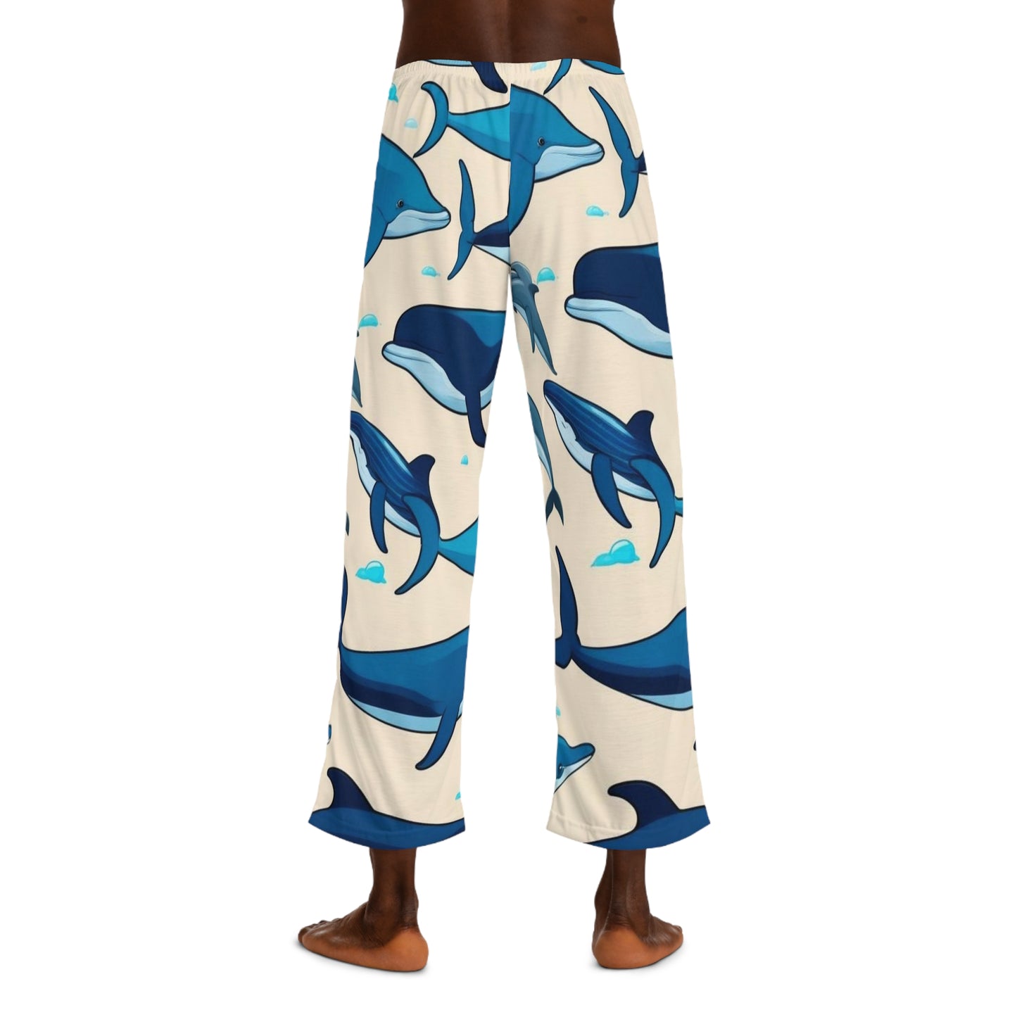 Whales  Pajama Pants (AOP)