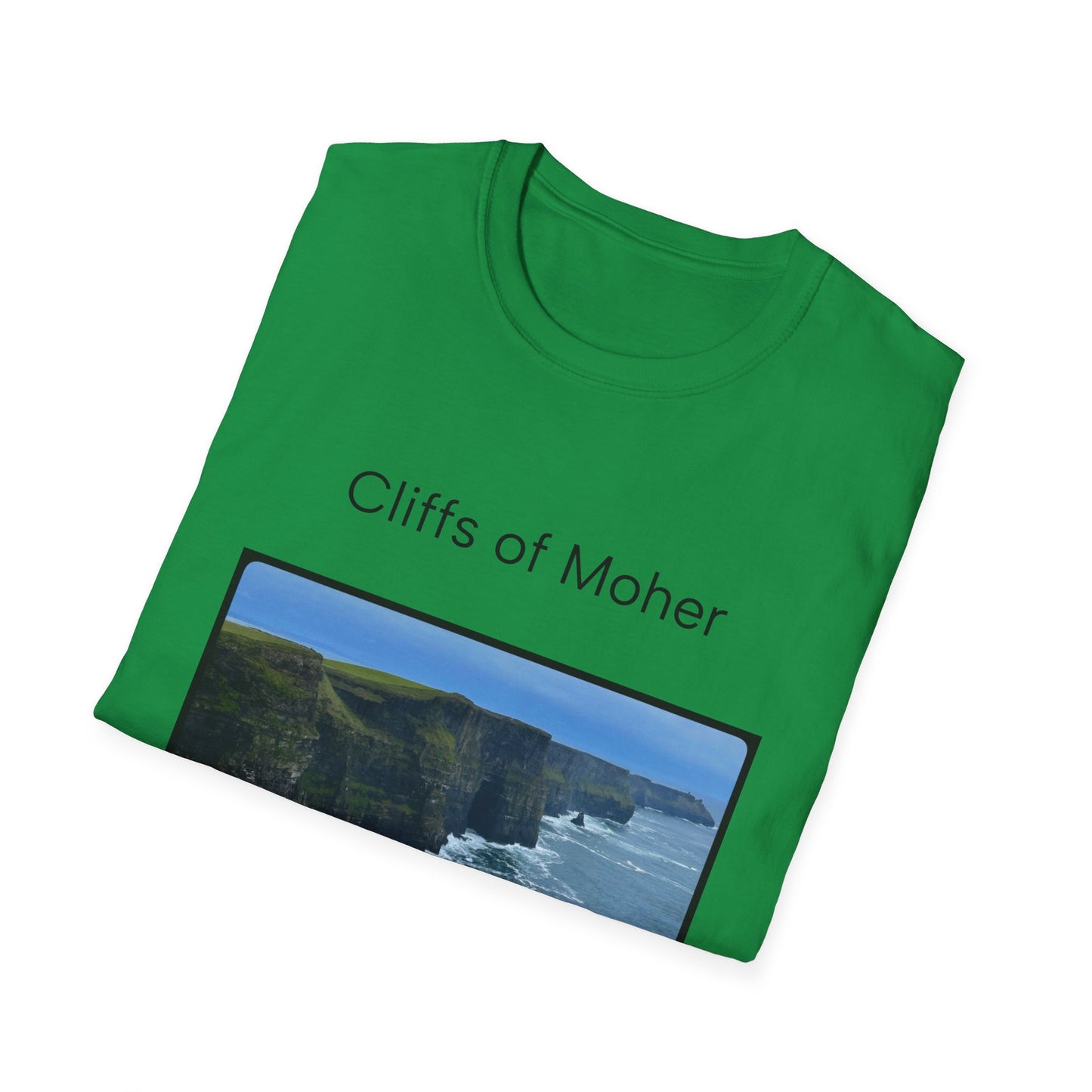 Ireland cliffs of Moher Unisex Softstyle T-Shirt