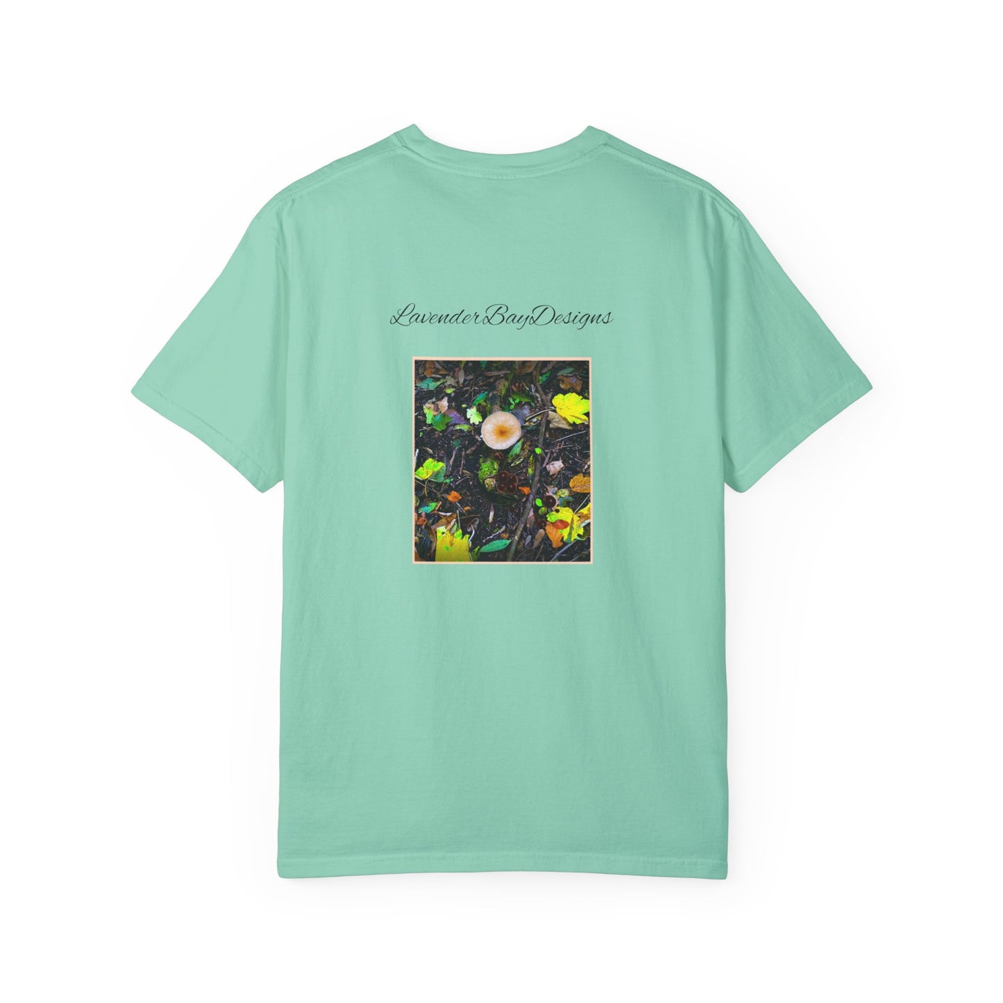 Floral Garden Unisex Garment-Dyed T-shirt