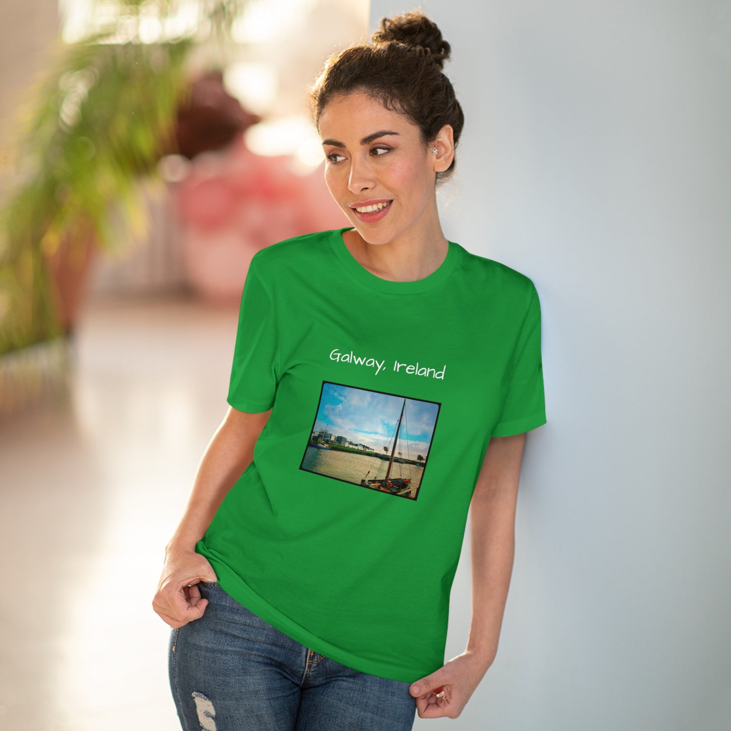 Galway, Ireland Travel Organic Creator T-shirt - Unisex