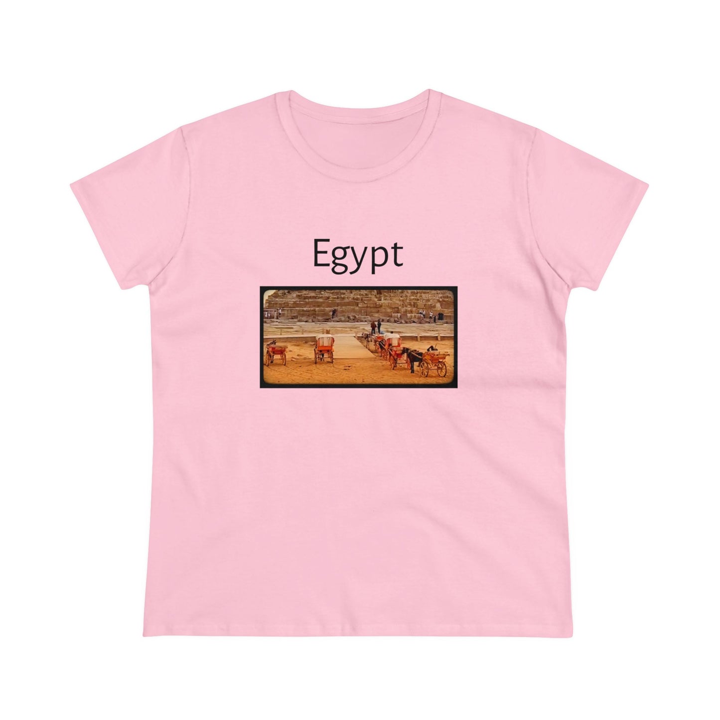 Egypt Women's Midweight Cotton Tee