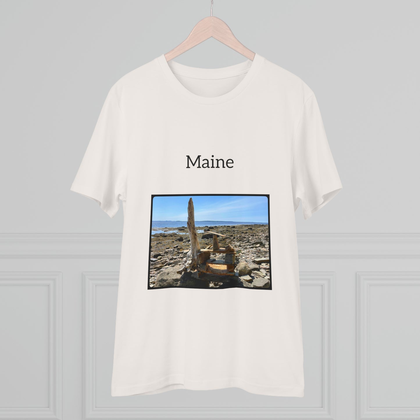 Maine Coastal Travel Organic Creator T-shirt - Unisex