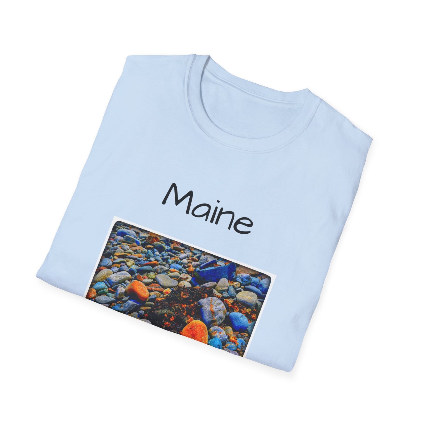 Maine Coastal Earth Unisex Softstyle T-Shirt now 30% off at checkout!