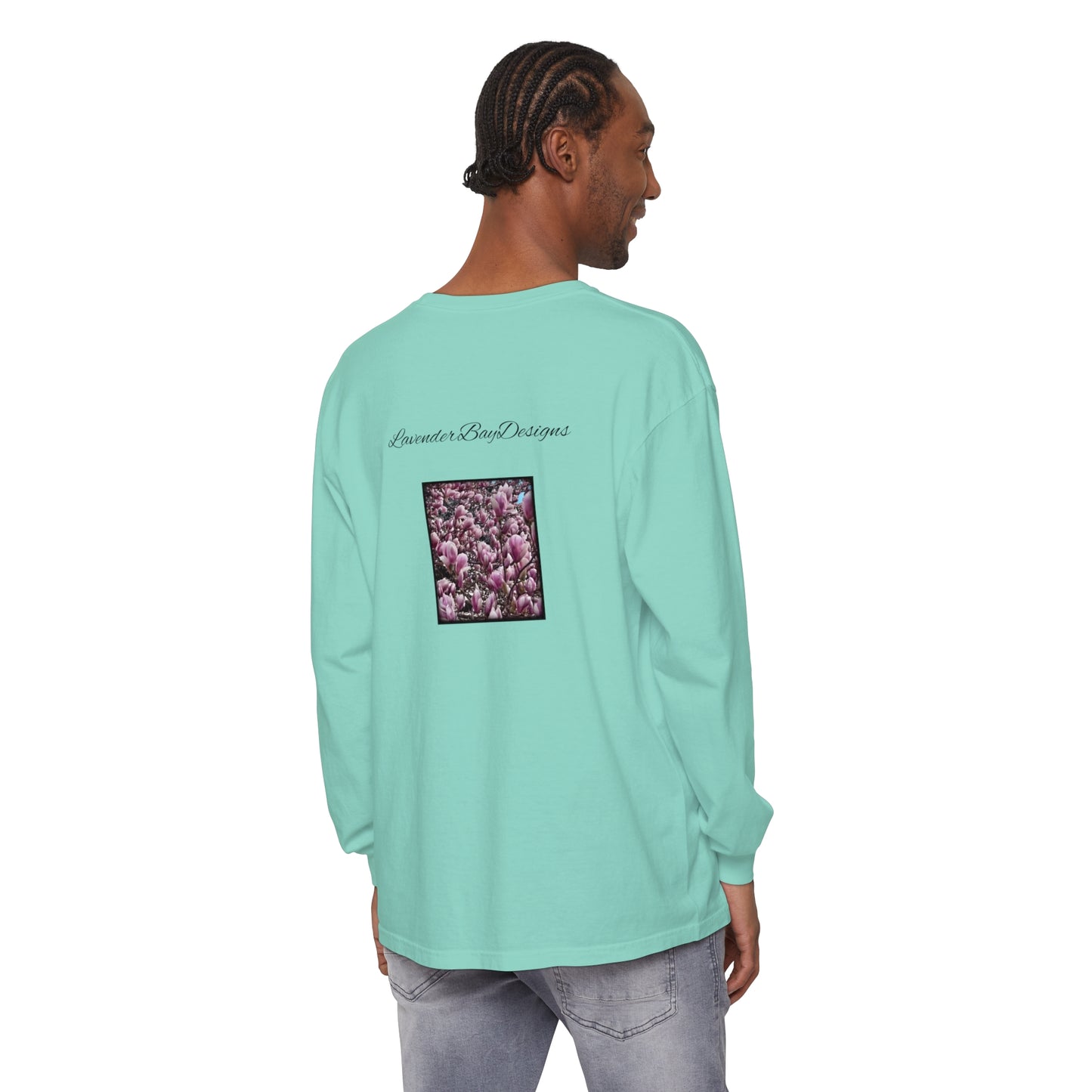 Summer Days Unisex Garment-dyed Long Sleeve T-Shirt