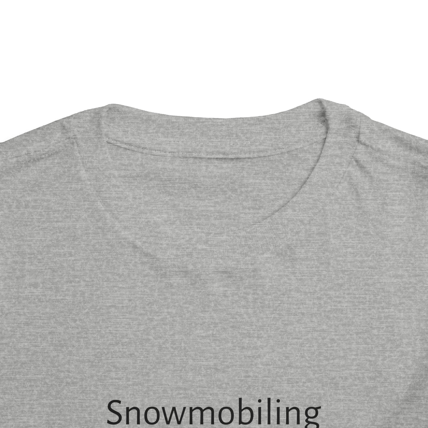 Snowmobiling Toddler Short Sleeve Tee