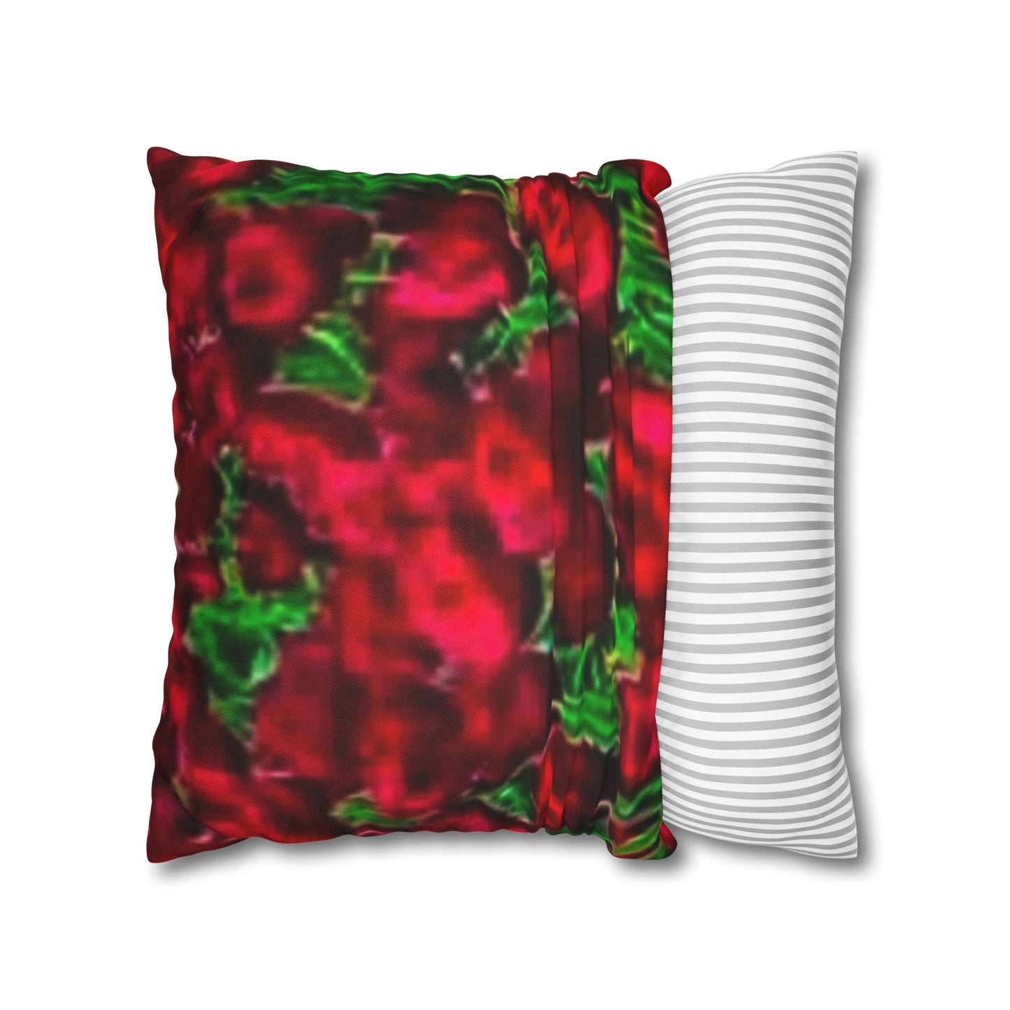 Spun Polyester Square Pillowcase