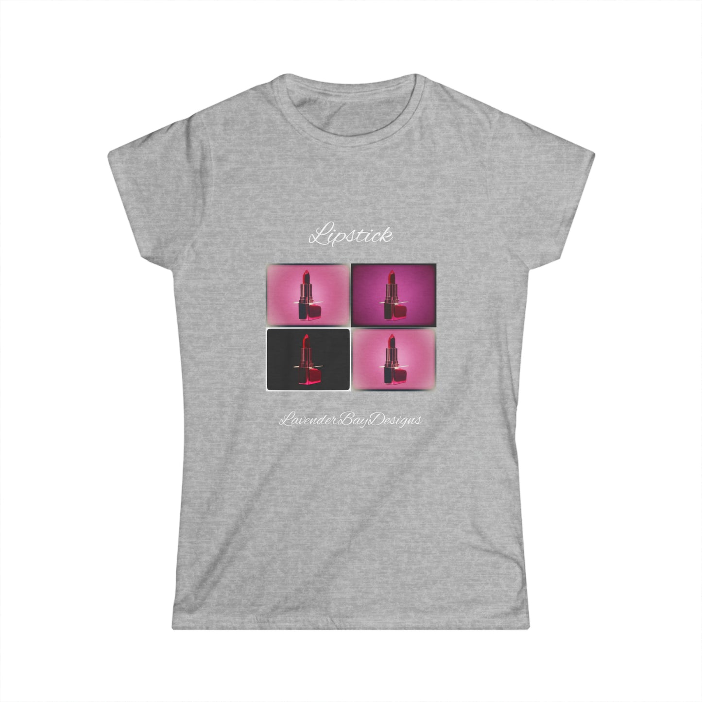 Lipstick Square Women's Softstyle Tee