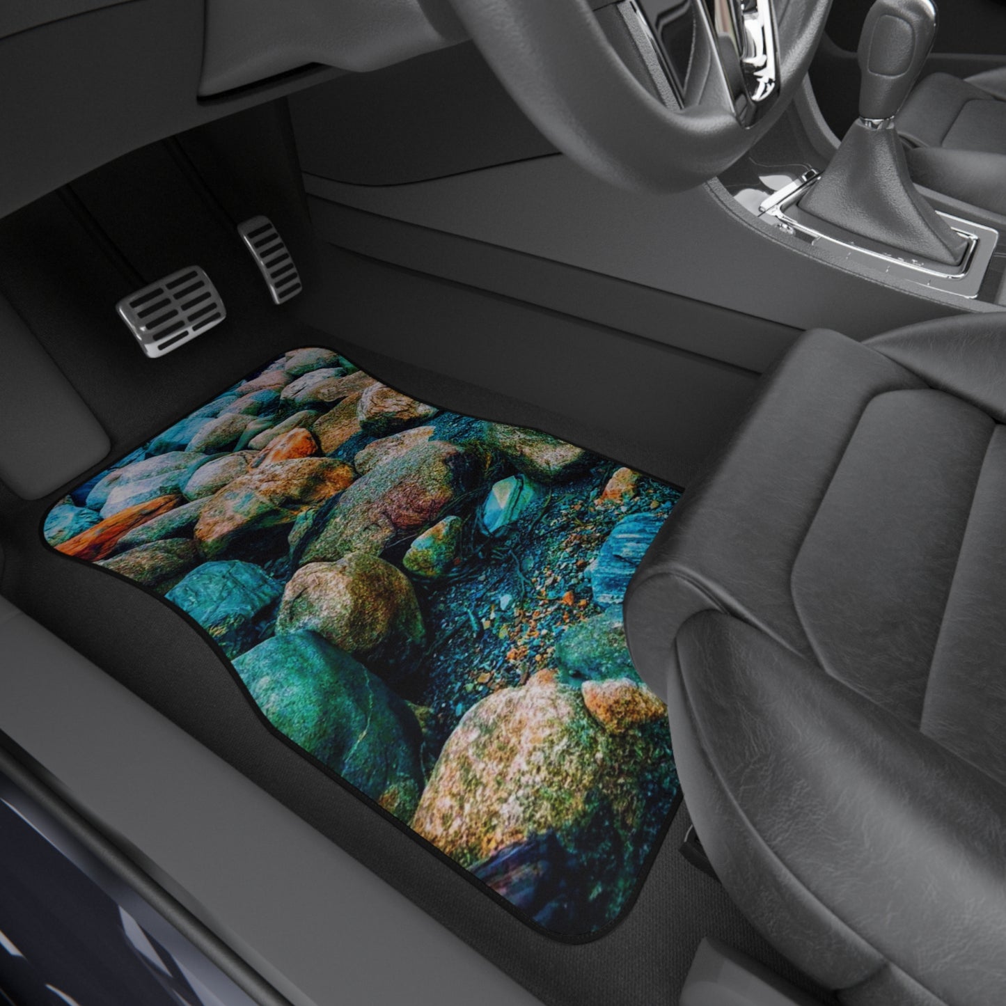 Ocean Rocks Car Mats (Set of 4)