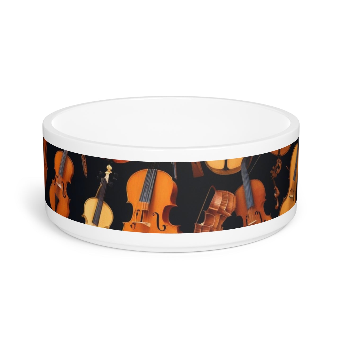 Violin Pet Bowl