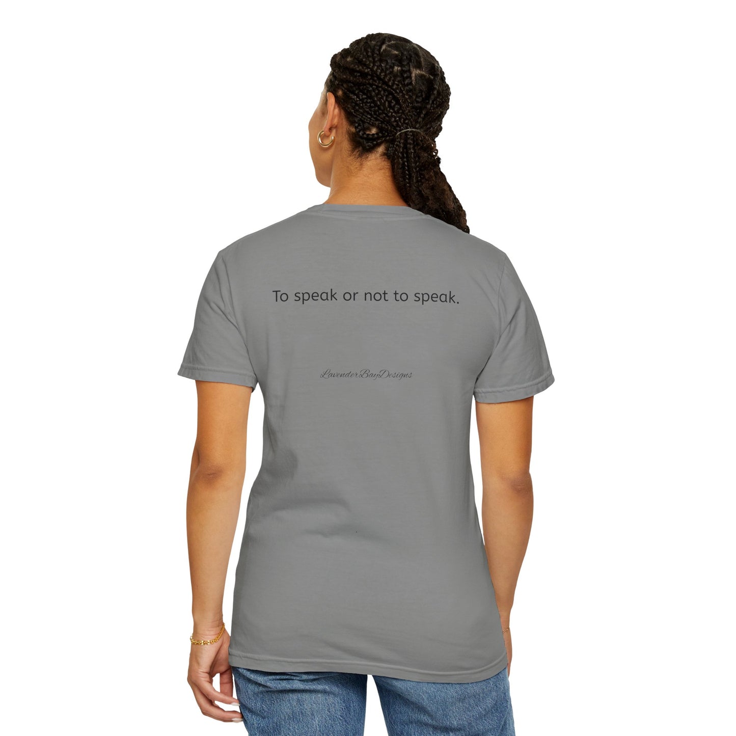 Freedom of Expression Justice Unisex Garment-Dyed T-shirt