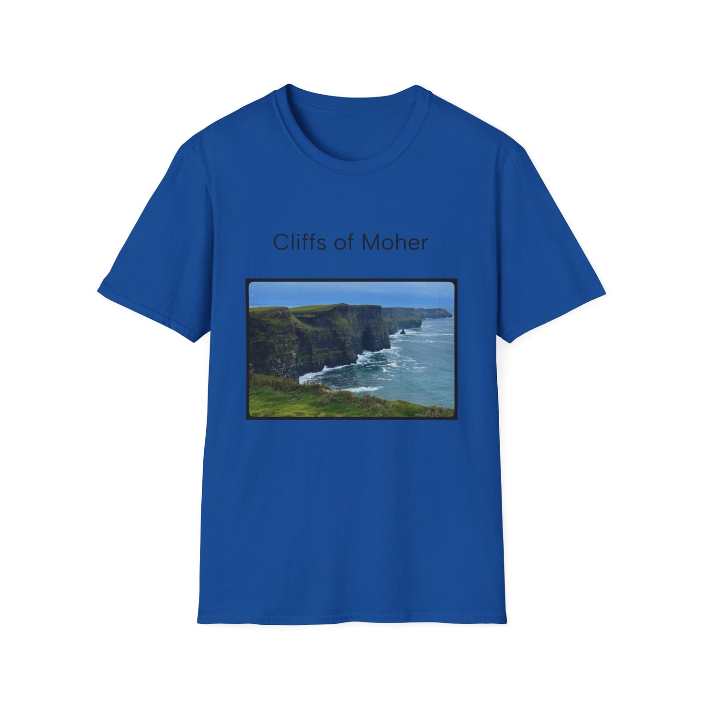 Ireland cliffs of Moher Unisex Softstyle T-Shirt