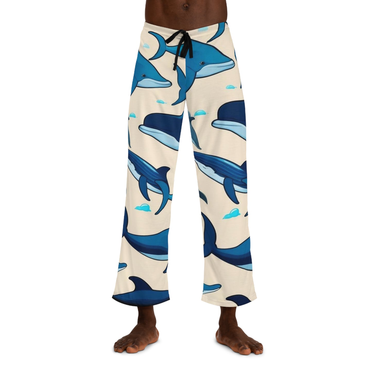 Whales  Pajama Pants (AOP)