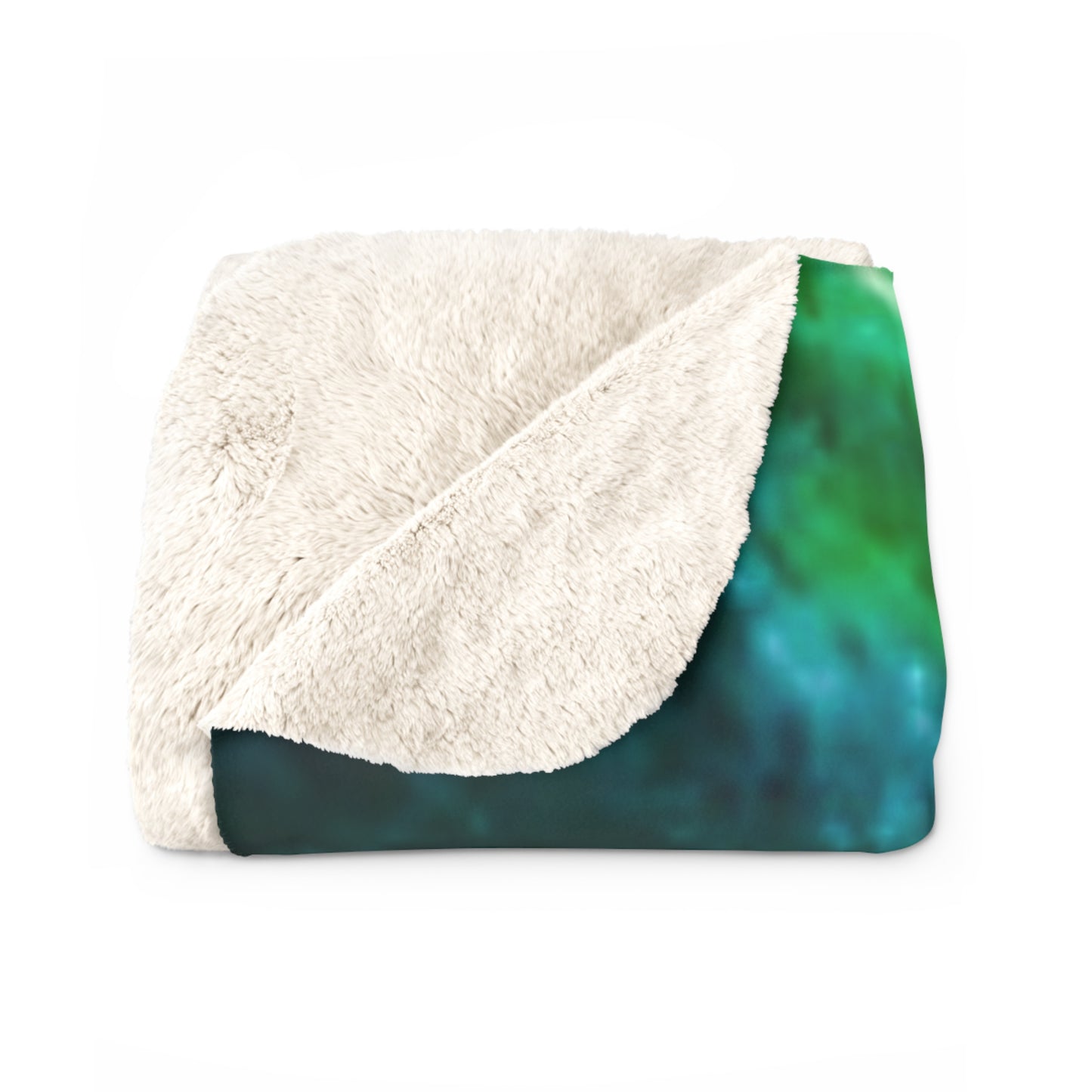 Marbles of Nature Sherpa Fleece Blanket