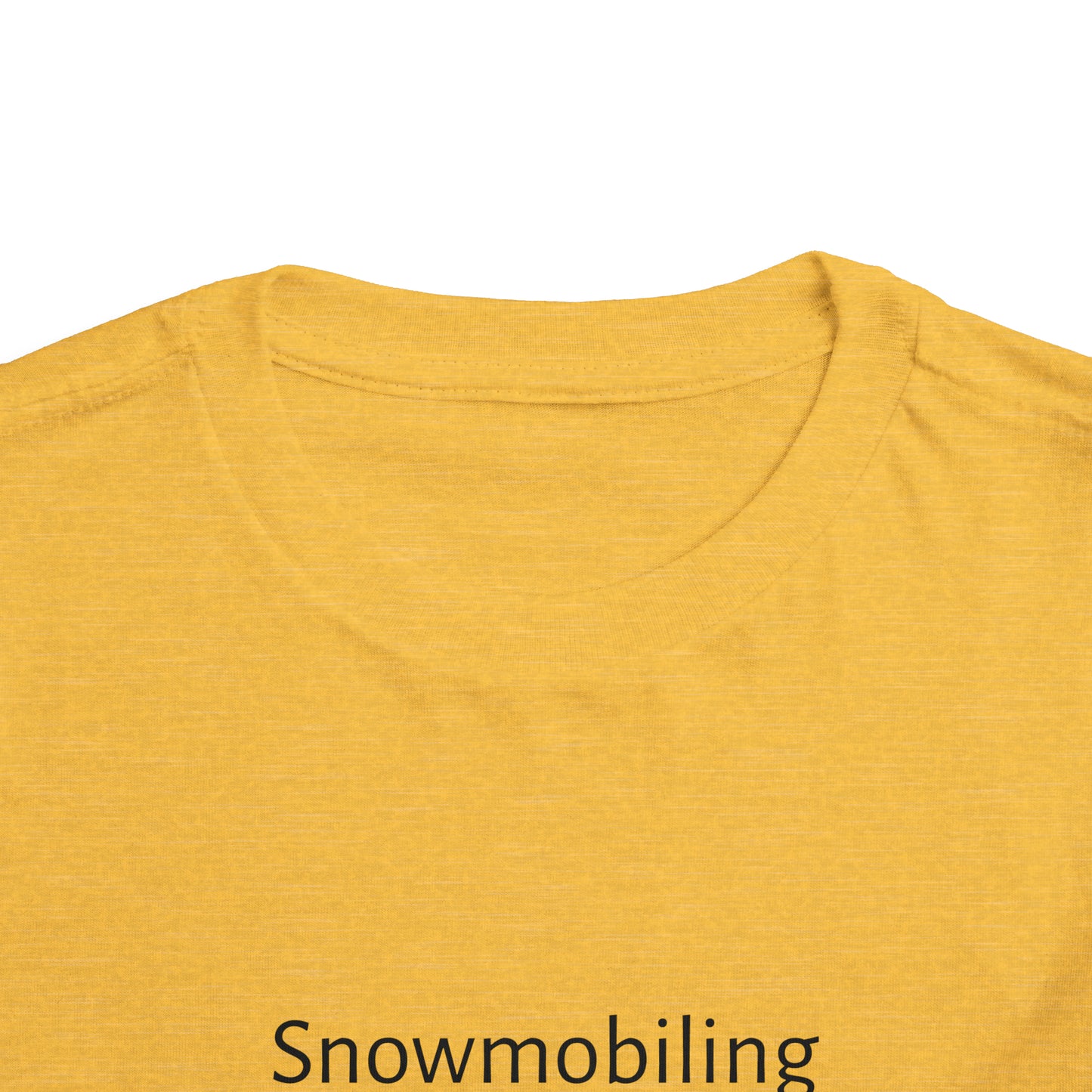 Snowmobiling Toddler Short Sleeve Tee