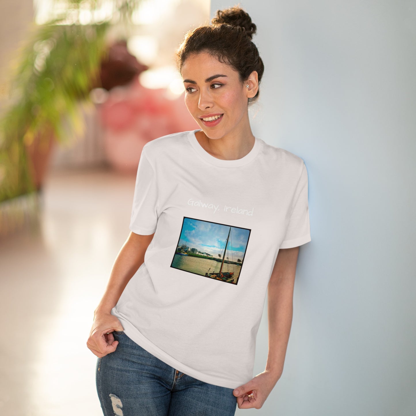 Galway, Ireland Travel Organic Creator T-shirt - Unisex