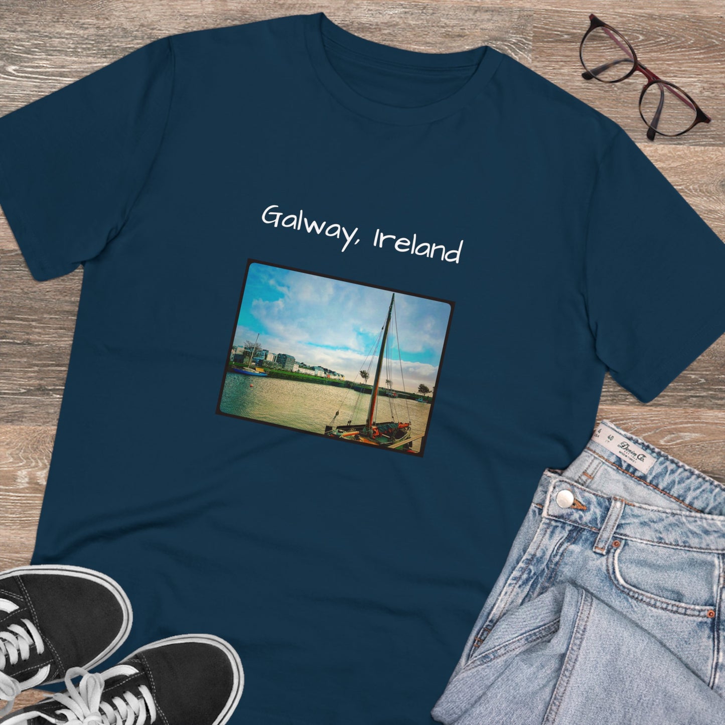 Galway, Ireland Travel Organic Creator T-shirt - Unisex