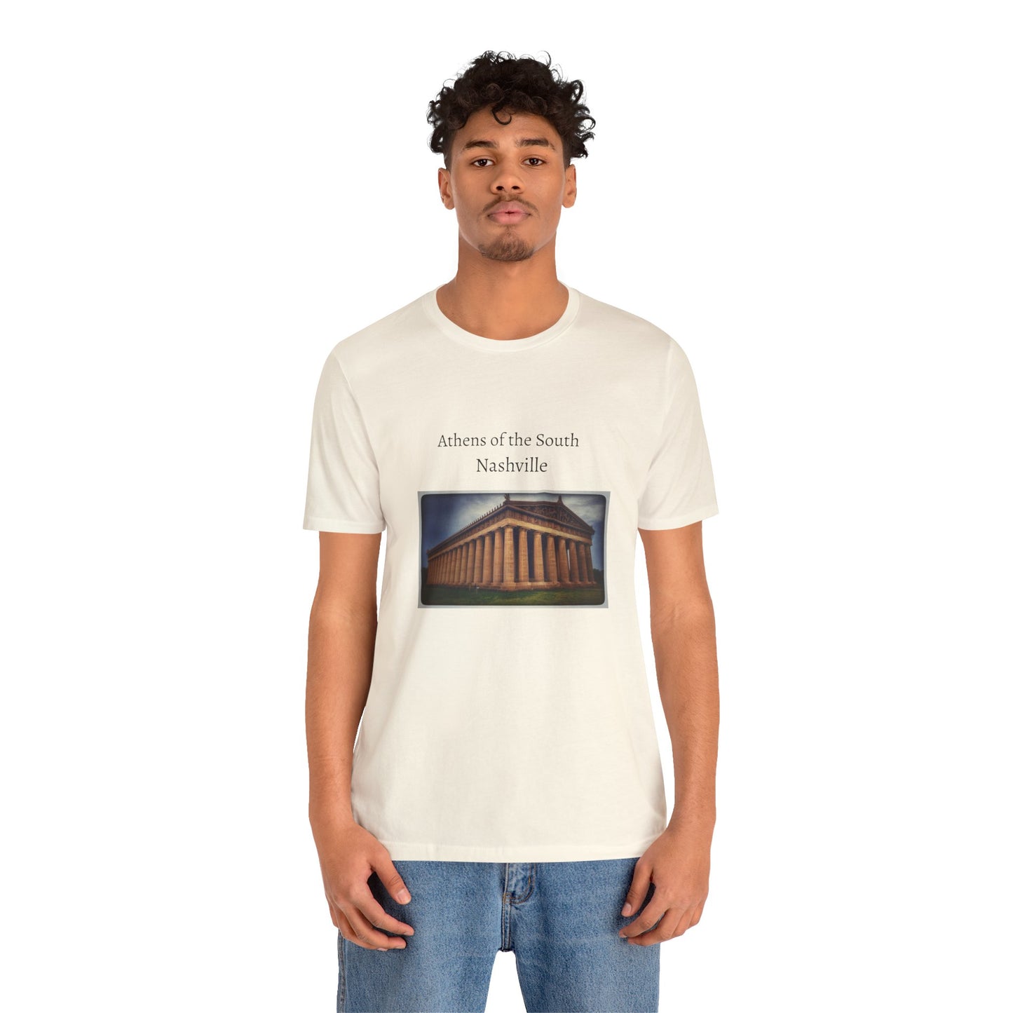 Athens of the South Two Sided Print Unisex Jersey Short Sleeve Tee