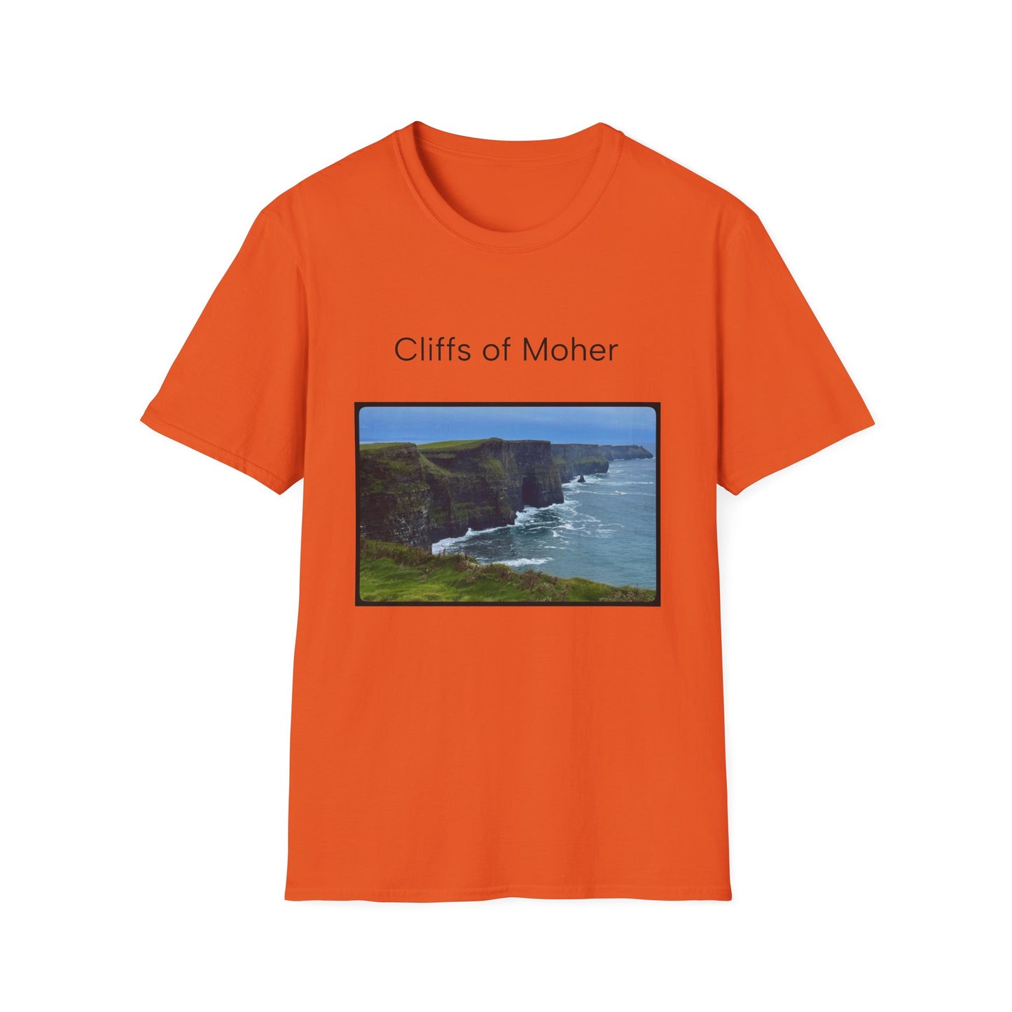 Ireland cliffs of Moher Unisex Softstyle T-Shirt