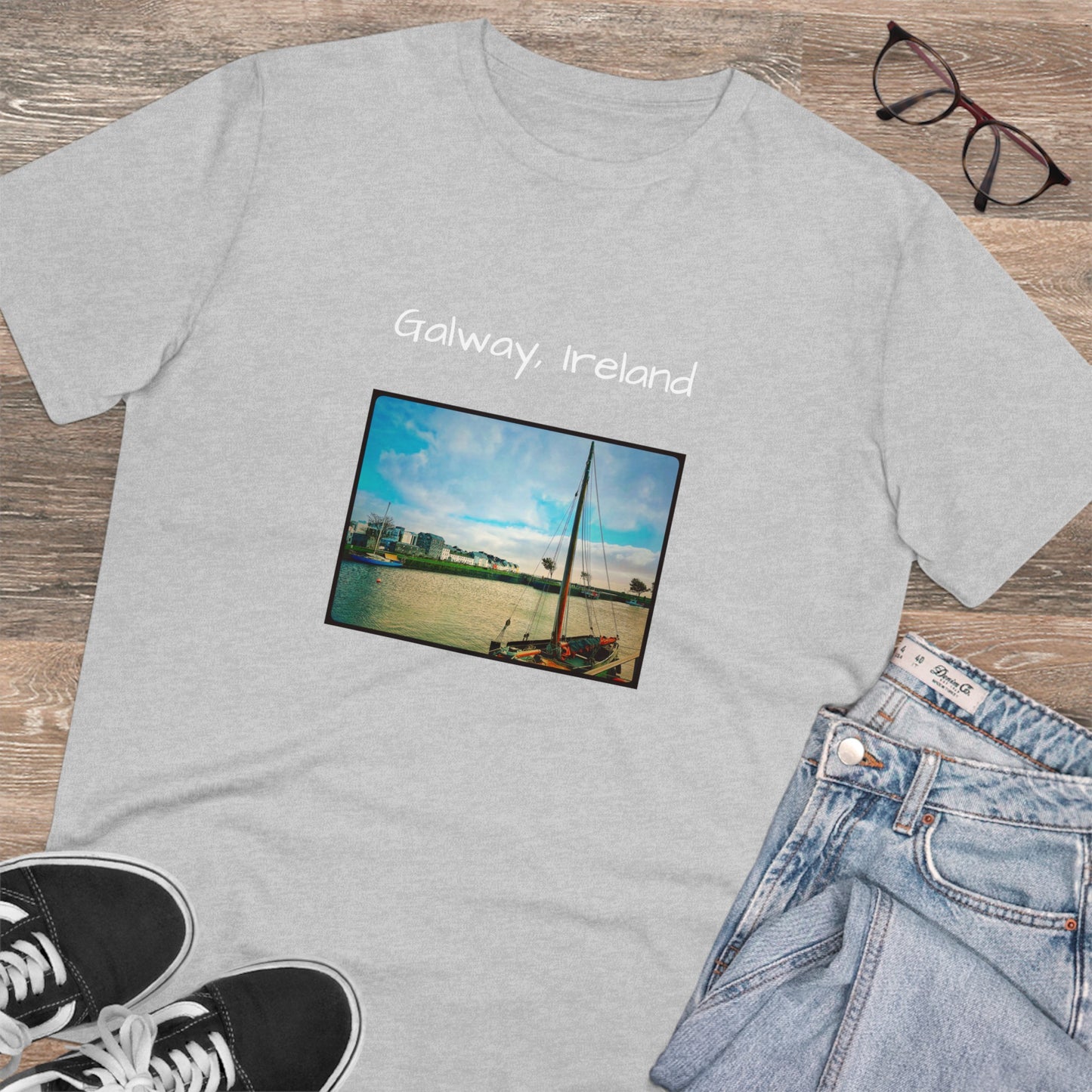 Galway, Ireland Travel Organic Creator T-shirt - Unisex